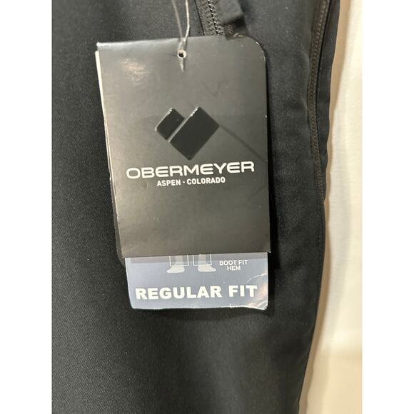 Obermeyer Men's Axiom FZ Suspender Ski Pant Overalls Black Size 2XL Short NWT - Picture 7 of 16